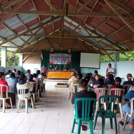 MUSYAWARAH DESA KHUSUS  - PEMBENTUKAN KOPERASI DESA MERAH PUTIH - DESA TENDA KECAMATAN WOLOJITA 