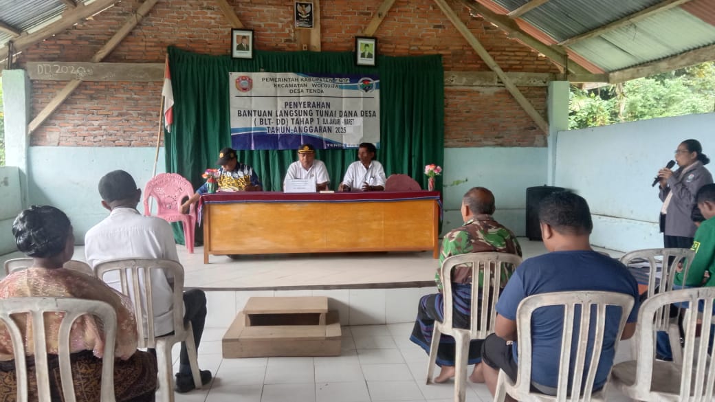 PEMBAGIAN BLT DANA DESA TAHAP I BULAN JANUARI - MARET TAHUN 2025